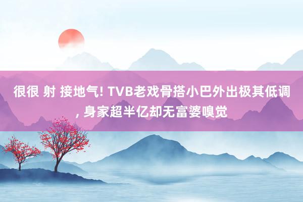 很很 射 接地气! TVB老戏骨搭小巴外出极其低调, 身家超半亿却无富婆嗅觉